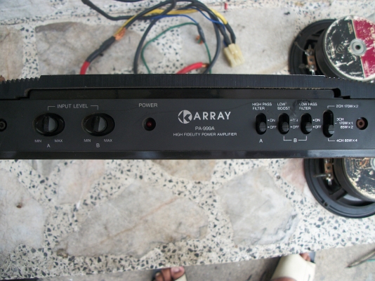 เครื่องเสียงรถยนต์ แอมป์และลำโพง