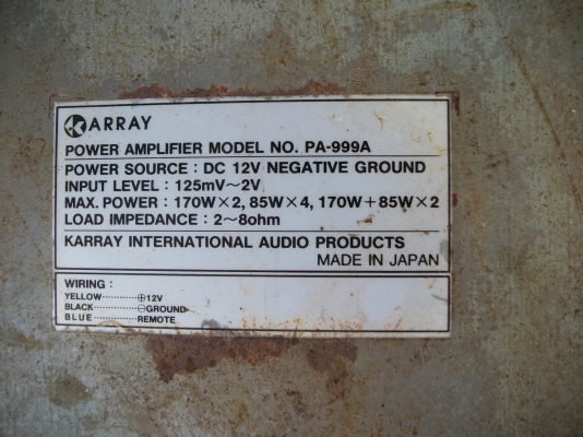 เครื่องเสียงรถยนต์ แอมป์และลำโพง