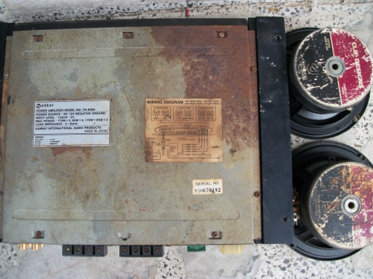 เครื่องเสียงรถยนต์ แอมป์และลำโพง