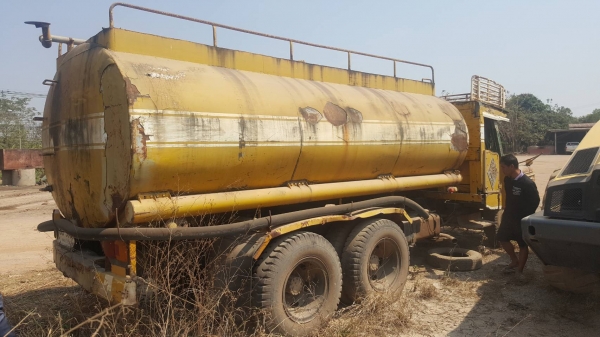 ขาย รถบรรทุกน้ำ 10 ล้อ หัวยาว 2 เพลา ช่วงล่าง ROCKY 175 เครื่อง EH700 168 แรงม้า พาวเวอร์ รถพร้อมใช้งาน ทะเบียนครบพร้อมโอน