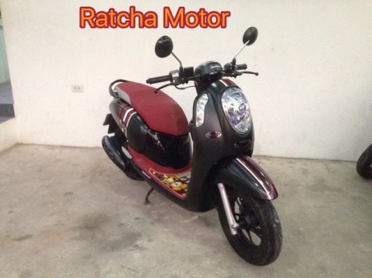 Honda Scoopy i Club 12 หัวฉีด สีดำ สวย สภาพใหม่