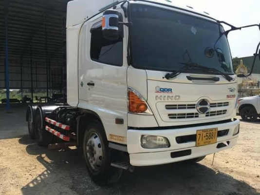 Hino mega 260 แรง ปี 53 ก๊าซศูนย์ฮีโน่แท้ สวยเดิม หัวบาง ยางดี คัสซีสวย พร้อมใช้งานค่ะ