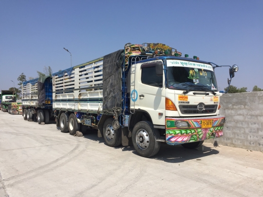 ขายด่วน รถพ่วงแม่ลูกไม่ดั้มพ์. HINO 380. ปี 52. สภาพดี. พร้อมใช้งาน. เอกสารพร้อม