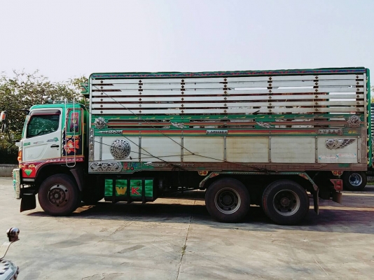 Hino 344 แรง ปี 57 แม่ลูกดัมพ์เนียมคอกเกษตร นำ้หนักบรรทุก 29 ตัน #รับประกันสวยๆเดิมๆ พร้อมใช้งาน