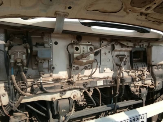 ขาย HINO 344 พ่วงแม่ลูก กระบะเหล็กสามมิตร รถปี 53