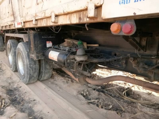 ขาย HINO 344 พ่วงแม่ลูก กระบะเหล็กสามมิตร รถปี 53