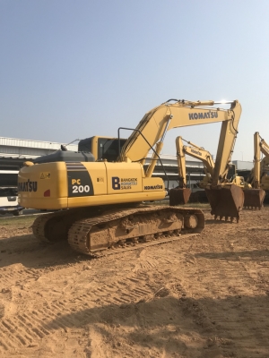 ขายค่ะ Komatsu PC200-8MO ไมล์ ชม.3,xxx สภาพสวยค่ะ