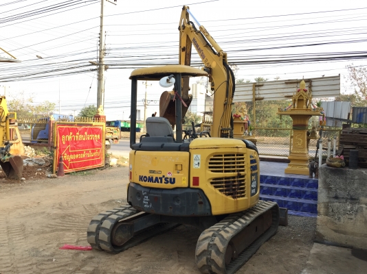 ขายรถขุดรุ่นใหม่ล่าสุด เก่าญี่ปุ่น KOMATSU PC40MR-3 ชั่วโมงทำงาน 4,xxx ซม ระบบไว,ฟรีพร้อมเช็ดระบบ และ จัดส่ง