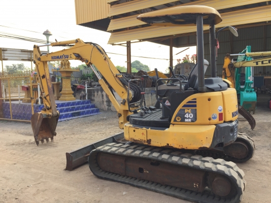 ขายรถขุดรุ่นใหม่ล่าสุด เก่าญี่ปุ่น KOMATSU PC40MR-3 ชั่วโมงทำงาน 4,xxx ซม ระบบไว,ฟรีพร้อมเช็ดระบบ และ จัดส่ง