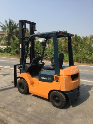 TOYOTA 7FG10 รถนอกเก่าญี่ปุ่น เสา 4 เมตร เกียร์ออโต้ สภาพสวย ชั่วโมงทำงานน้อย TOYOTA 7FG10 รถนอกเก่าญี่ปุ่น เสา 4 เมตร เกียร์ออโต้ สภาพสวย ชั่วโมงทำงานน้อย