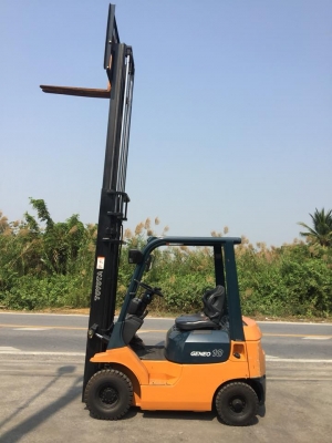 TOYOTA 7FG10 รถนอกเก่าญี่ปุ่น เสา 4 เมตร เกียร์ออโต้ สภาพสวย ชั่วโมงทำงานน้อย TOYOTA 7FG10 รถนอกเก่าญี่ปุ่น เสา 4 เมตร เกียร์ออโต้ สภาพสวย ชั่วโมงทำงานน้อย