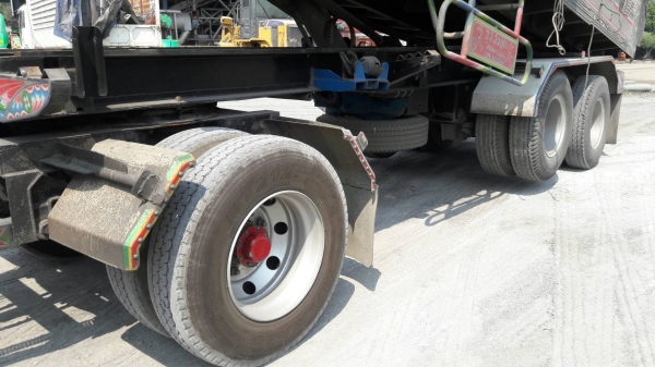 พ่วง 22 ล้อ ISUZU FXZ320 EURO2 ปี 51 แม็กซ์โหลด ไมล์ 5 แสน กระบะมิเนียมคอกเกษตร - ดั้ม ส.สมบัติชุดใหญ่ สวยเดิมบาง ยางดี