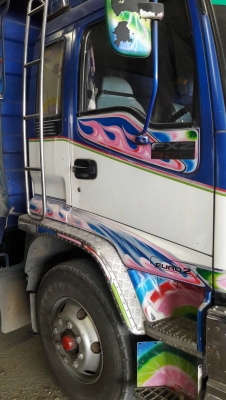 พ่วง 22 ล้อ ISUZU FXZ320 EURO2 ปี 51 แม็กซ์โหลด ไมล์ 5 แสน กระบะมิเนียมคอกเกษตร - ดั้ม ส.สมบัติชุดใหญ่ สวยเดิมบาง ยางดี