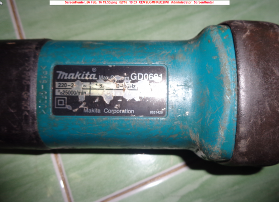 ขายเครื่องเจียร์คอยาว MAKITA รุ่น GD 0601 ขายเครื่องเจียร์คอยาว MAKITA รุ่น GD 0601