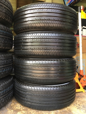 ล้อแม็ก Toyota Alphard (ลาย 7 ก้าน) ขอบ 17 พร้อมยาง Yokohama 215-60-17 ปลายปี 13