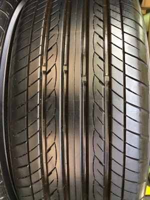 ล้อแม็ก Toyota Alphard (ลาย 7 ก้าน) ขอบ 17 พร้อมยาง Yokohama 215-60-17 ปลายปี 13