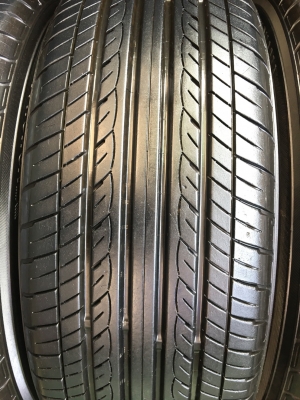 ล้อแม็ก Toyota Alphard (ลาย 7 ก้าน) ขอบ 17 พร้อมยาง Yokohama 215-60-17 ปลายปี 13