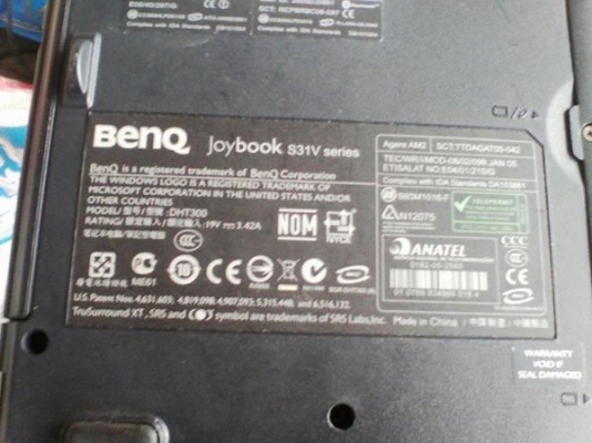 NoteBook BenQ รุ่น S31V-424 NoteBook BenQ รุ่น S31V-424