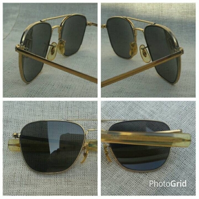 แว่นตาอเมริกันเสืออากาศ ยุค &#039;70s โมเดล &#039;นักบินรบ&#039; อันลือลั่น Vintage COMMAND handmade