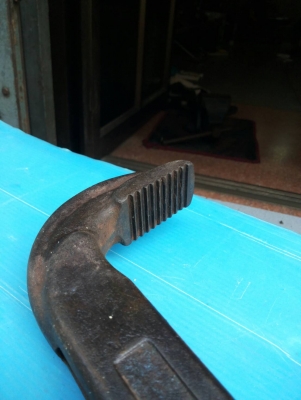 กุญแจจับแป๊บ DOWIDAT 175T 4" made in Germany