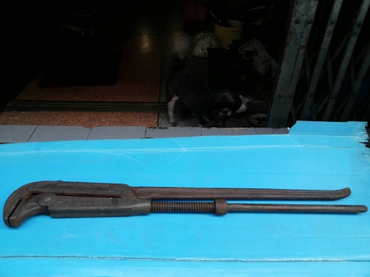 กุญแจจับแป๊บ DOWIDAT 175T 4" made in Germany