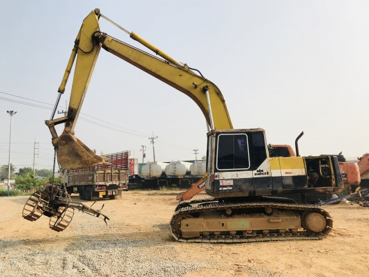 แยกอะไหล KOMATSU PC200-5 คอนโทรลยาว ไฟฟ้าครบ