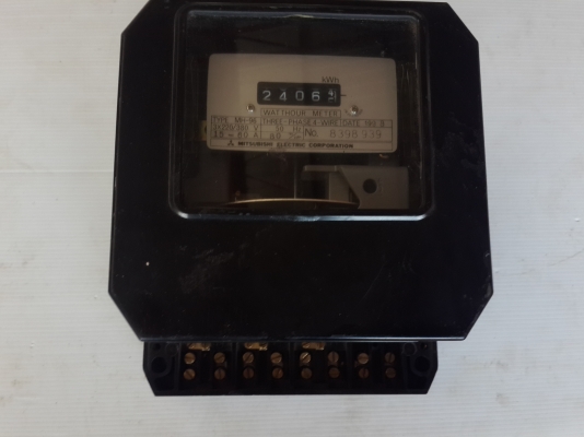มิตเตอร์ไฟฟ้า ยี่ห้อ MITSUBISHI มือสอง รองรับไฟ 3 เฟส มิตเตอร์ไฟฟ้า ยี่ห้อ MITSUBISHI มือสอง รองรับไฟ 3 เฟส
