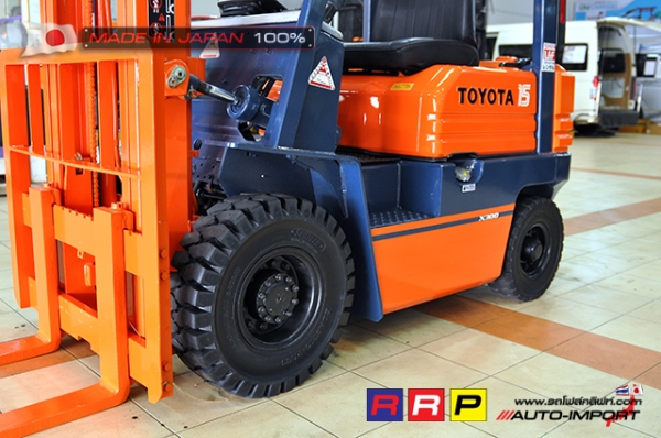 ขายรถโฟล์คลิฟท์มือสอง TOYOTA รุ่น 5FD15-62269 นำเข้าจากประเทศญี่ปุ่น 100\% ไม่เคยใช้งานในไทย ขายรถโฟล์คลิฟท์มือสอง TOYOTA รุ่น 5FD15-62269 นำเข้าจากประเทศญี่ปุ่น 100\% ไม่เคยใช้งานในไทย