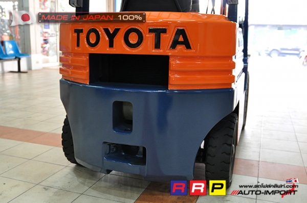 ขายรถโฟล์คลิฟท์มือสอง TOYOTA รุ่น 5FD15-62269 นำเข้าจากประเทศญี่ปุ่น 100\% ไม่เคยใช้งานในไทย ขายรถโฟล์คลิฟท์มือสอง TOYOTA รุ่น 5FD15-62269 นำเข้าจากประเทศญี่ปุ่น 100\% ไม่เคยใช้งานในไทย