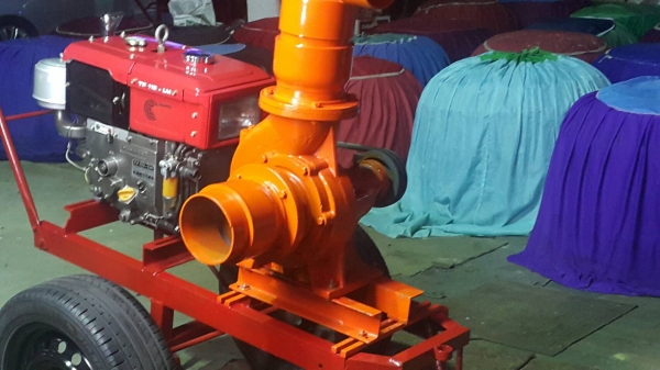 เครื่องสูบนํ้า YANMAR TF 115 -LM/  11.5  แรง พร้อมฐานลากจูงแข็งแรง +หอยโข่งหกนิ้ว