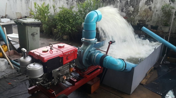 เครื่องสูบนํ้า YANMAR TF 115 -LM/  11.5  แรง พร้อมฐานลากจูงแข็งแรง +หอยโข่งหกนิ้ว