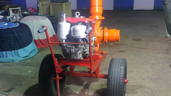 เครื่องสูบนํ้า YANMAR TF 115 -LM/  11.5  แรง พร้อมฐานลากจูงแข็งแรง +หอยโข่งหกนิ้ว