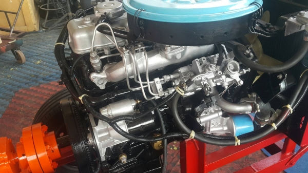 เครื่องสูบนํ้าประกอบใหม่พร้อมใช้งาน เครื่องยนต์ ISUZU C190 DIESEL