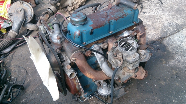 ขายเครื่องยนต์เบนซินขับหลังดัทสัน J16 6550 บาท