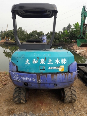 ขายจ้า..AIRMAN  AX30  เก่านอกแท้  เดิมๆๆ  มีลายแย๊ก  เครื่องKUBOTA 4 สูบ  ปั๊มนิ้ว  ลองระบบกันได้ทุกวัน  โทร  089-3818694 ดวงนภา