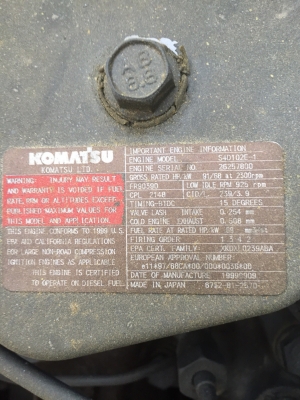 มาใหม่จ้า KOMATSU PC120-6E นำเข้าจากญี่ปุ่น โทร.090-986-2521 อ๊อบ