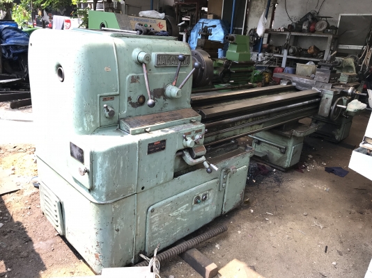 ขายเครื่องกลึงญี่ปุ่นยาว12ฟุต3เพลาถอดคอม้าได้รู2นิ้วราคาสุดคุ้ม