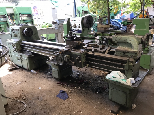 ขายเครื่องกลึงญี่ปุ่นยาว12ฟุต3เพลาถอดคอม้าได้รู2นิ้วราคาสุดคุ้ม