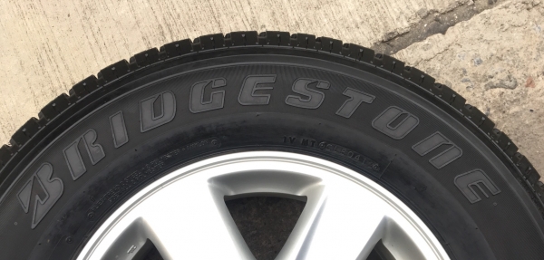 ล้อแม็ก ISUZU D-Max All New ขอบ 16 พร้อมยาง Bridgestone 245-70-16 ปี 12
