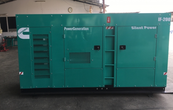 CUMMINS 200 KVA. U.S.A. พร้อมชุด Auto A.T.S.จัดส่งฟรี รับประกัน 24 เดือน