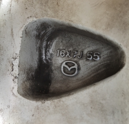 ล้อแม็ก Mazda BT50 Pro ขอบ 16 ลาย 6 ก้าน สภาพดี