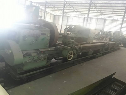 ขายเครื่องกลึงยุโรป11เมตรสวิง800ผ่านป้อม600ถอดประกอบได้ครับแบ่ง2ครึ่งครับราคากันเอง