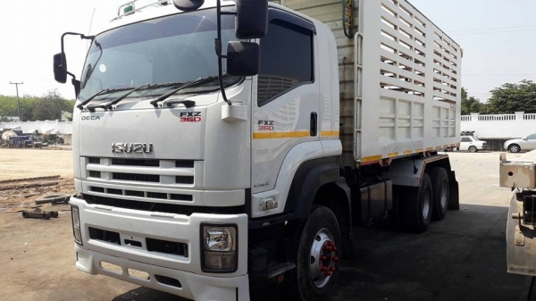 Isuzu 360 แรง ปี 59 ไมล์ 7x,xxx เฟืองเร็ว แม่เดี่ยวกระบะดัมพ์ อู่เอสที รถสวยๆ เดิมๆ ยางดี #ใครหารถสภาพป้ายแดงคันนี้เลยค่ะ