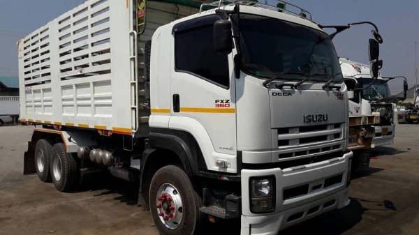 Isuzu 360 แรง ปี 59 ไมล์ 7x,xxx เฟืองเร็ว แม่เดี่ยวกระบะดัมพ์ อู่เอสที รถสวยๆ เดิมๆ ยางดี #ใครหารถสภาพป้ายแดงคันนี้เลยค่ะ
