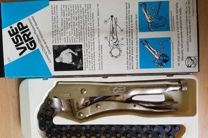ขายคีมล็อกโซ่ VISE GRIP 20R MADE IN USA. ใหม่เก่าเก็บแท้ๆ ขายคีมล็อกโซ่ VISE GRIP 20R MADE IN USA. ใหม่เก่าเก็บแท้ๆ