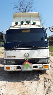 ขาย 625,000  รถ 6 ล้อดั้ม HINO FD2JOB เครื่อง HO7D 195 แรง หัวบาง ยางดี คัชซีสวย รถสวยพร้อมใช้เอกสารพร้อมโอน รถอยู่ ราชบุรี 090-772-3710 090-772-3708