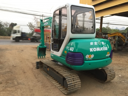 ขายรถขุดเก่านอก ยอดนิยม KOMATSU PC40-7 ชั่วโมงทำงาน 5,xxx ซม ฟรีเช็ดระบบ,จัดส่งฟรีทั่วไทย
