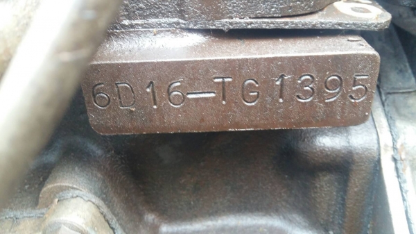 ขายเครื่อง 6D16 TG 1395 พร้อมปั้ม CATE200B ขายเครื่อง 6D16 TG 1395 พร้อมปั้ม CATE200B