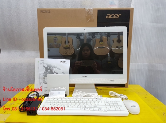 คอมพ์ All in one ACER Aspire C20-720 จอ 19.5 นิ้ว สภาพใหม่ มีประกันศูนย์ถึง 2/6/2020 คอมพ์ All in one ACER Aspire C20-720 จอ 19.5 นิ้ว สภาพใหม่ มีประกันศูนย์ถึง 2/6/2020
