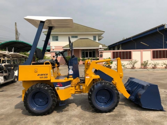 รถตักล้อยาง KOMATSU WA20-1 ทำสีใหม่ นำเข้า มือสองญี่ปุ่น